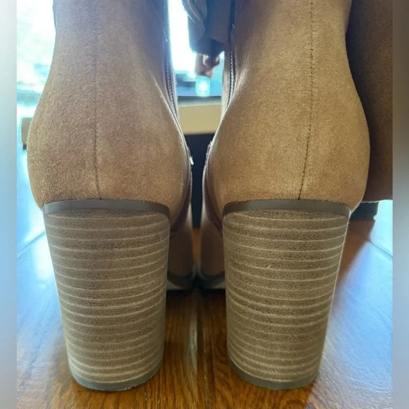 🆕 Kelsi Dagger Suede Over-the-Knee Boots - Logan - Chestnut - Oil Cow Suede - Picture 7 of 16